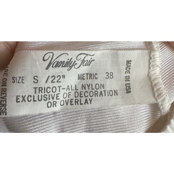 Vanity Fair Small White 22" Half Slip - Picture 2 of 6